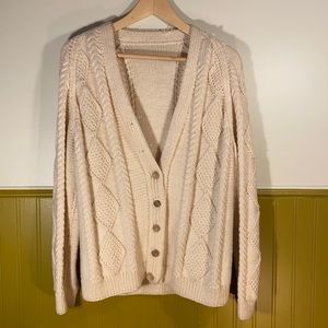 Vintage Hand Knit Fisherman’s Sweater